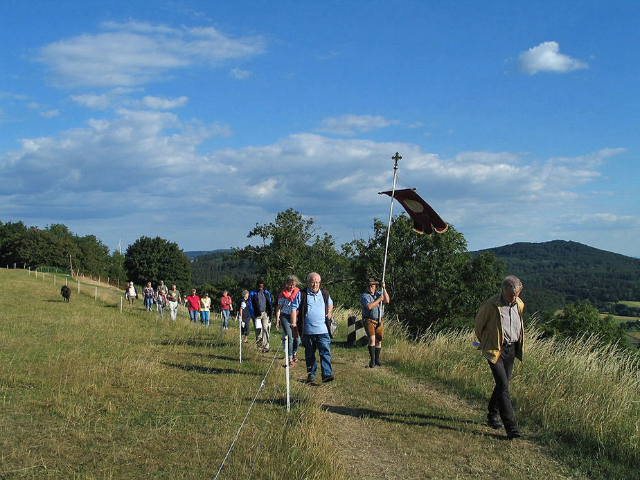 Heimerad Gedenkfeier auf dem Hasunger Berg